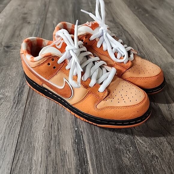 Nike SB Dunk Low "ORANGE LOBSTER" 2022 - Size 7 - fd8776 800 - Picture 1 of 8